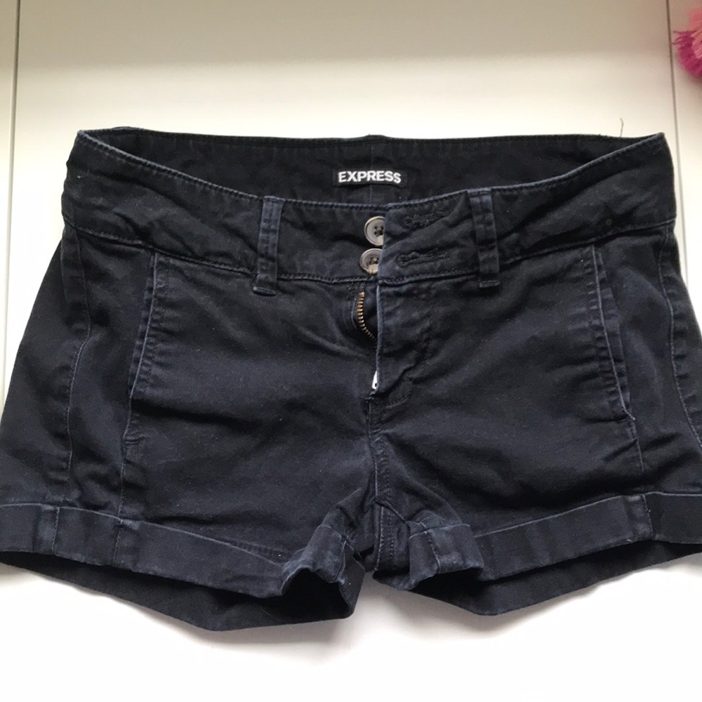 Black shorts